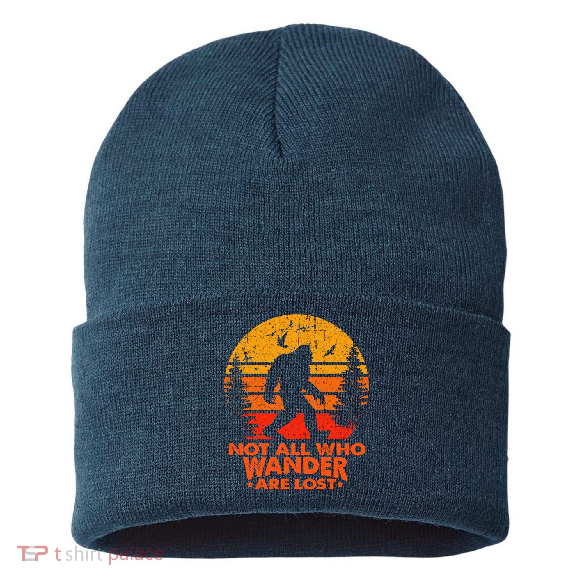 Bigfoot Undefeated Hide And Seek Champion Distressed Sunset Sustainable Knit Beanie
