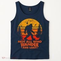 Bigfoot Undefeated Hide And Seek Champion Distressed Sunset Tank Top thumb 2