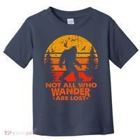 Bigfoot Undefeated Hide And Seek Champion Distressed Sunset Toddler T-Shirt thumb 0