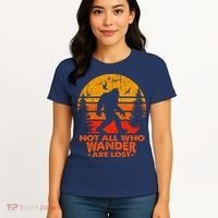 Bigfoot Undefeated Hide And Seek Champion Distressed Sunset Women's T-Shirt thumb 4