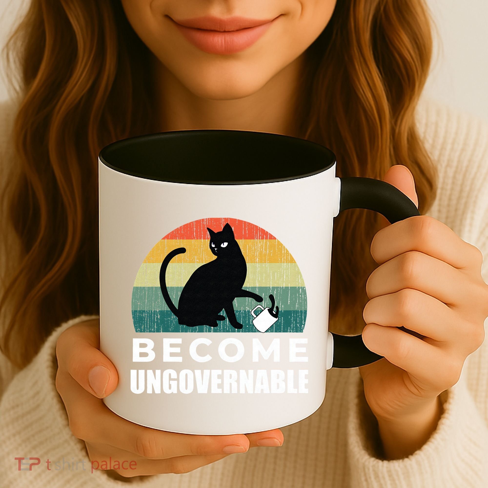 Become Ungovernable I Do What I Want Funny Cat Coffee Mug