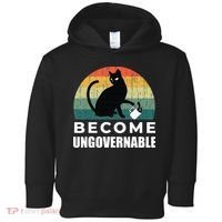 Become Ungovernable I Do What I Want Funny Cat Toddler Hoodie thumb 0