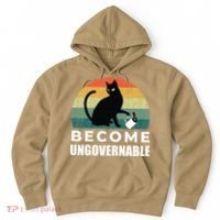 Become Ungovernable I Do What I Want Funny Cat Hoodie thumb 0
