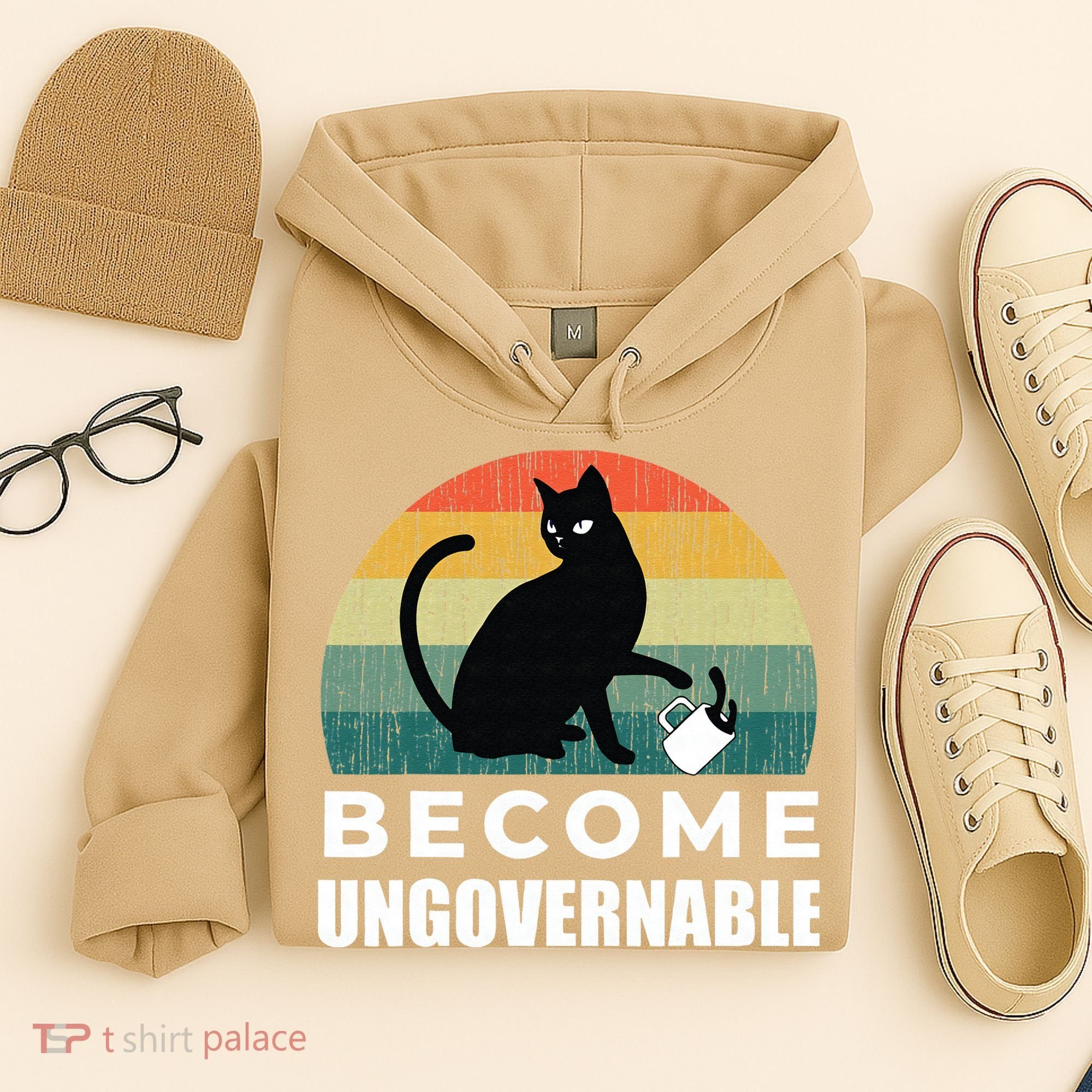 Become Ungovernable I Do What I Want Funny Cat Hoodie