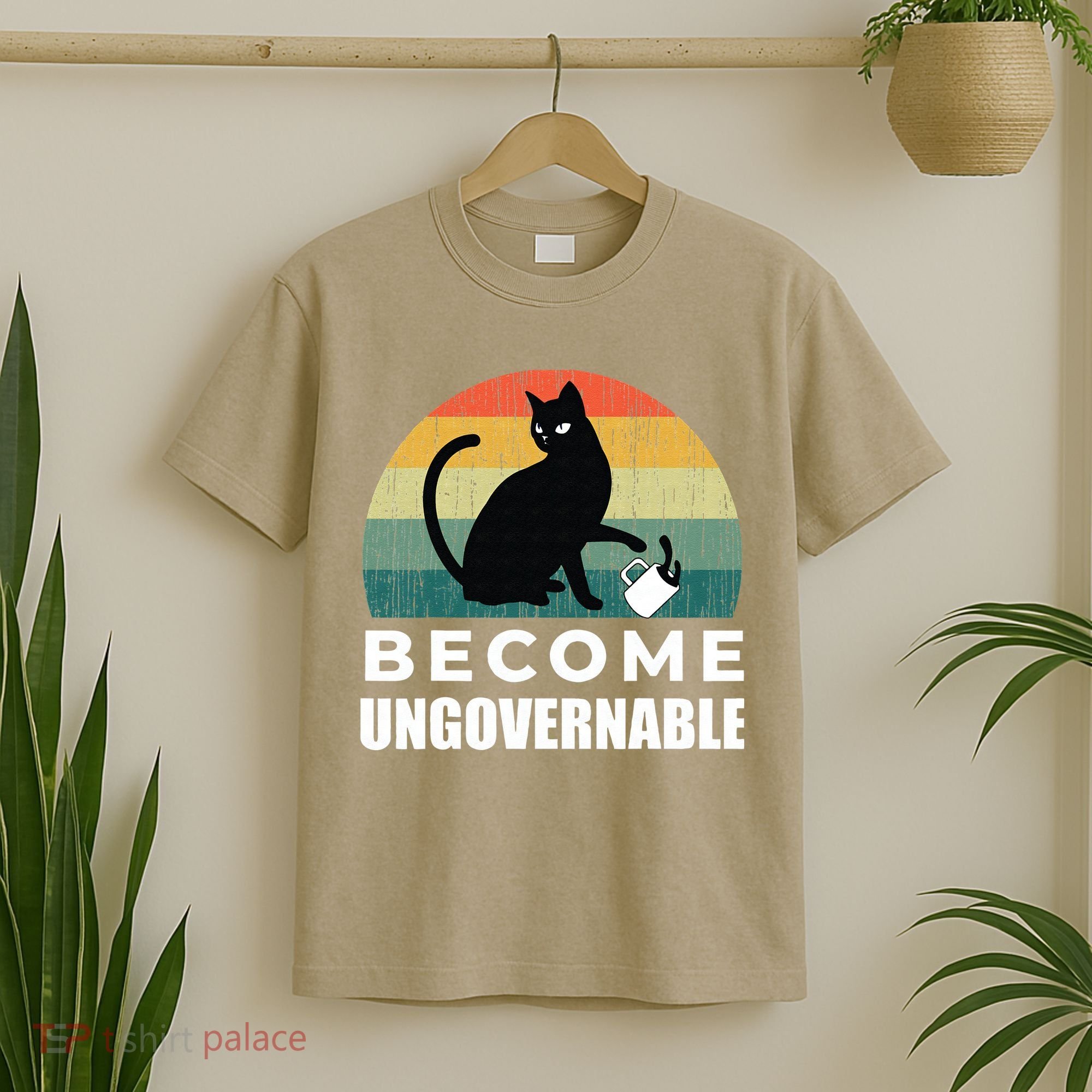 Become Ungovernable I Do What I Want Funny Cat T-Shirt