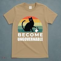 Become Ungovernable I Do What I Want Funny Cat T-Shirt thumb 5