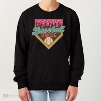 Baseball Uncle Ice Cream Drip Women's Sweatshirt thumb 0