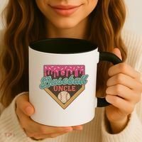 Baseball Uncle Ice Cream Drip Coffee Mug thumb 3