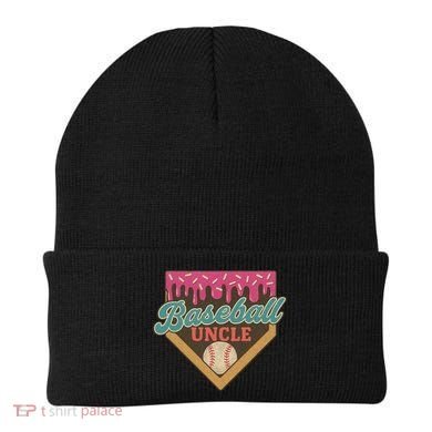 Baseball Uncle Ice Cream Drip Beanie