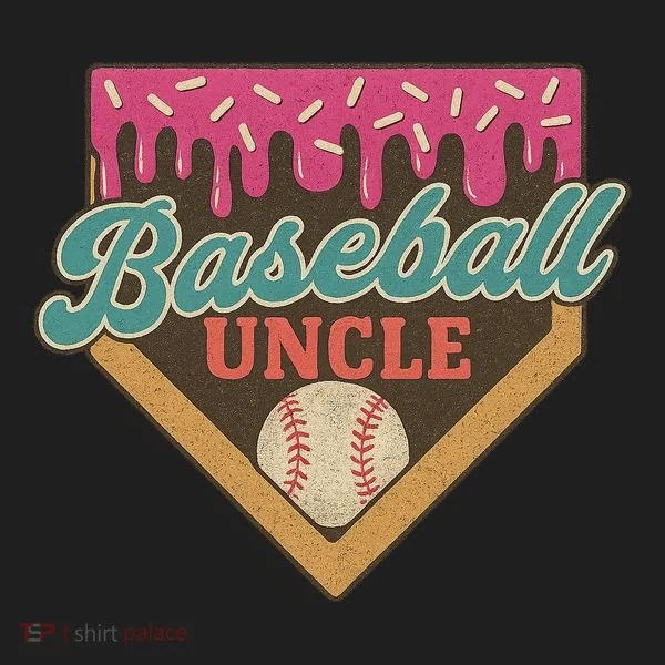 Baseball Uncle Ice Cream Drip Tumbler