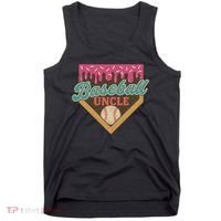 Baseball Uncle Ice Cream Drip Tank Top thumb 0