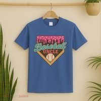 Baseball Uncle Ice Cream Drip T-Shirt thumb 2