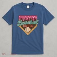 Baseball Uncle Ice Cream Drip T-Shirt thumb 4