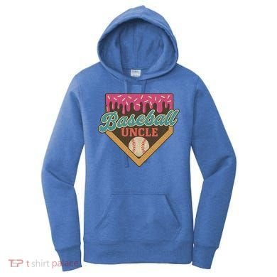 Baseball Uncle Ice Cream Drip Women's Hoodie