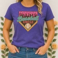 Baseball Uncle Ice Cream Drip Women's T-Shirt thumb 2