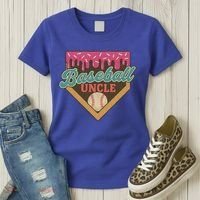 Baseball Uncle Ice Cream Drip Women's T-Shirt thumb 3
