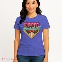 Baseball Uncle Ice Cream Drip Women's T-Shirt thumb 4