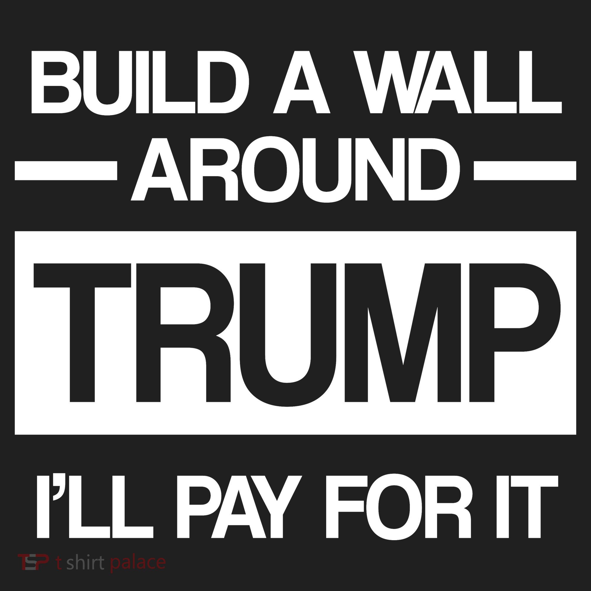 Build a Wall Around Trump I'll Pay For It Hat
