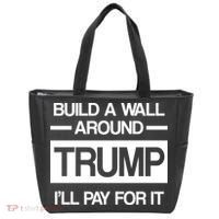 Build a Wall Around Trump I'll Pay For It Tote Bag thumb 0