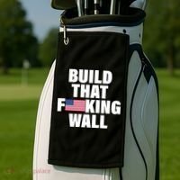 Build That F*cking Wall Golf Towel thumb 2