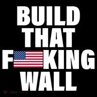 Build That F*cking Wall Kids Long Sleeve Shirt thumb 2