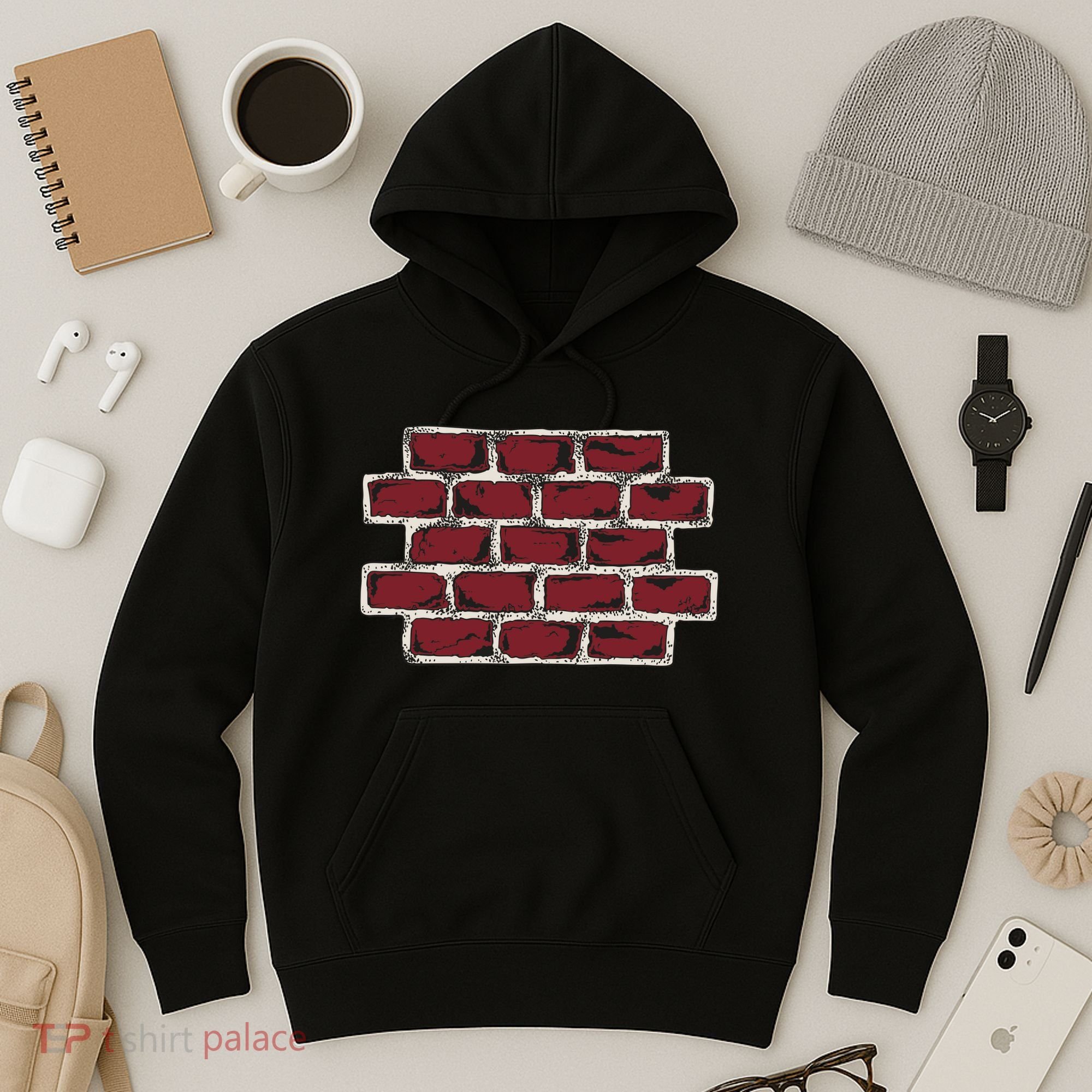 Build The Brick Wall Trump Hoodie