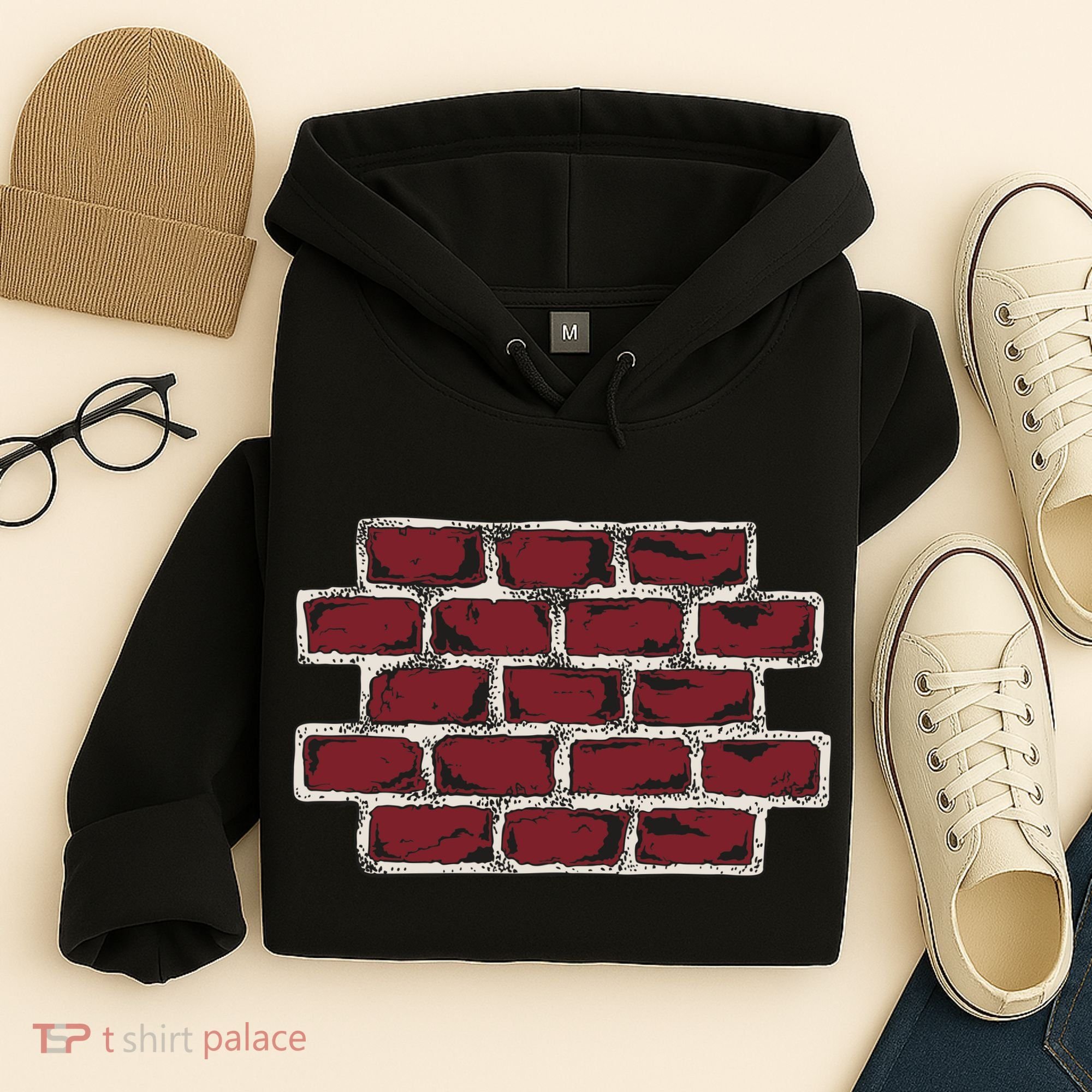Build The Brick Wall Trump Hoodie