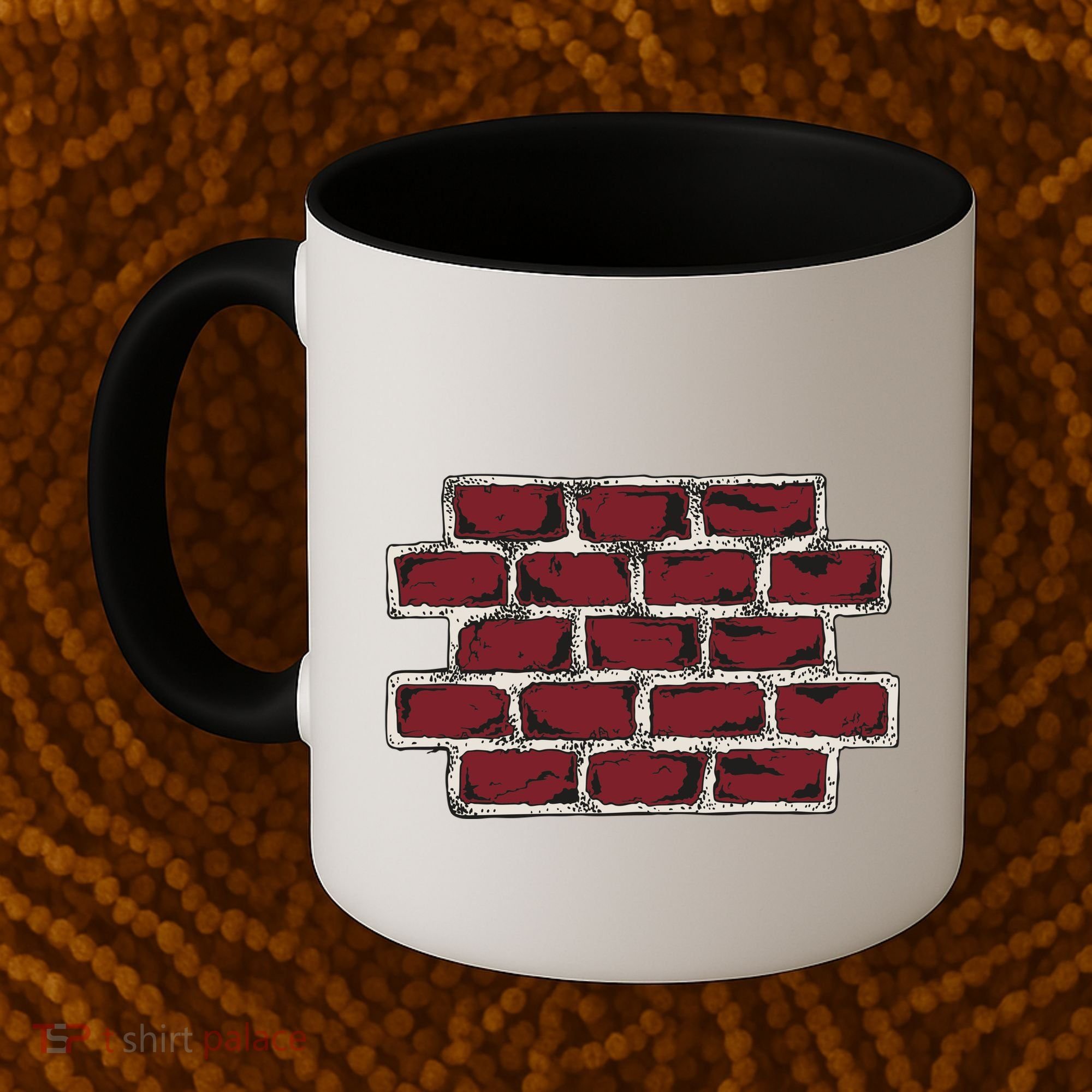 Build The Brick Wall Trump Coffee Mug