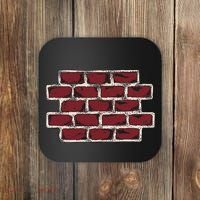 Build The Brick Wall Trump Coaster thumb 0