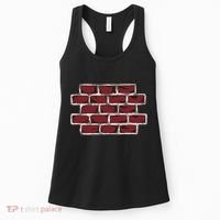 Build The Brick Wall Trump Women's Tank Top thumb 0