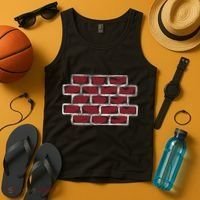 Build The Brick Wall Trump Tank Top thumb 4