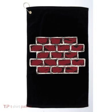 Build The Brick Wall Trump Golf Towel