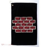 Build The Brick Wall Trump Golf Towel thumb 0