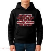 Build The Brick Wall Trump Kids Hoodie thumb 4