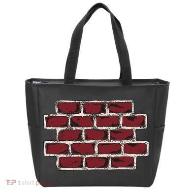Build The Brick Wall Trump Tote Bag