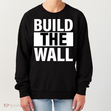 Build The Wall Box Logo Women's Sweatshirt