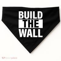 Build The Wall Box Logo USA-Made Doggie Bandana thumb 0