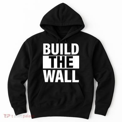 Build The Wall Box Logo Hoodie