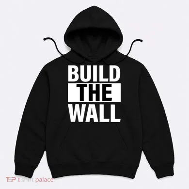 Build The Wall Box Logo Hoodie