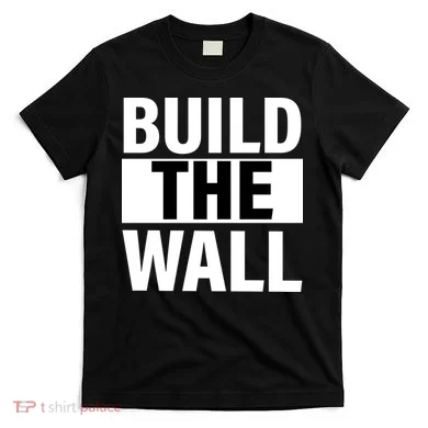 Build The Wall Box Logo T-Shirt
