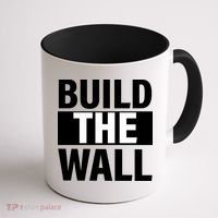 Build The Wall Box Logo Coffee Mug thumb 1