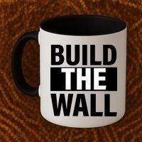 Build The Wall Box Logo Coffee Mug thumb 2