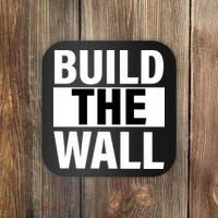 Build The Wall Box Logo Coaster thumb 0