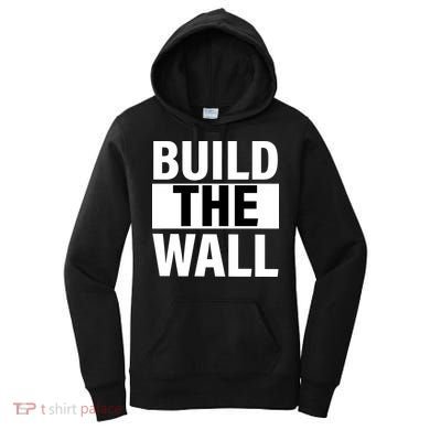 Build The Wall Box Logo Women's Hoodie