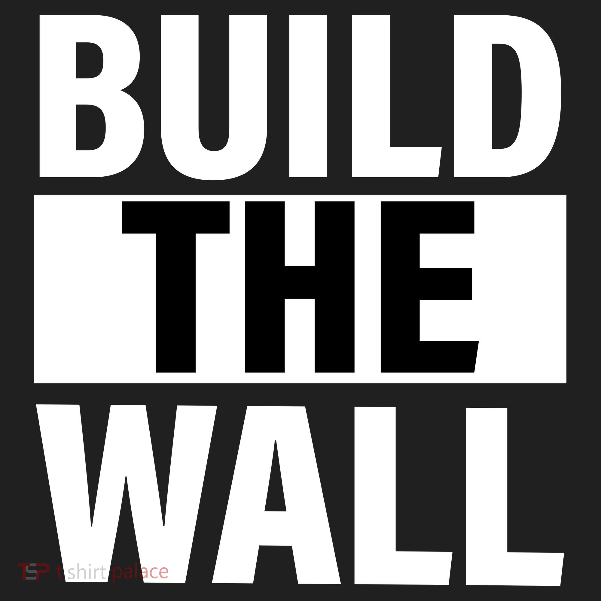 Build The Wall Box Logo Tumbler