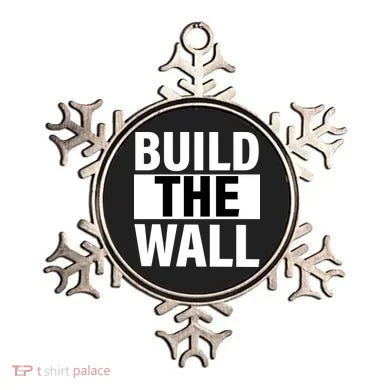 Build The Wall Box Logo Ornament