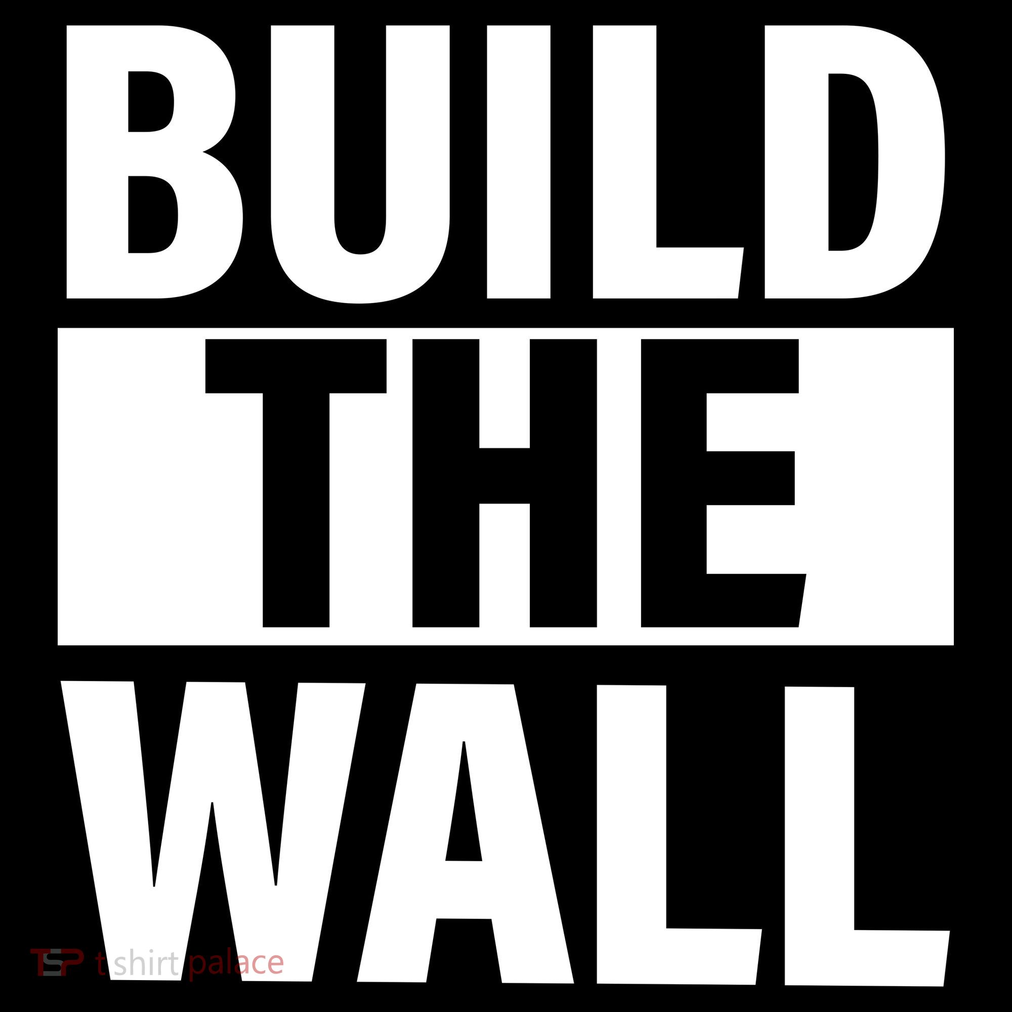 Build The Wall Box Logo Ornament