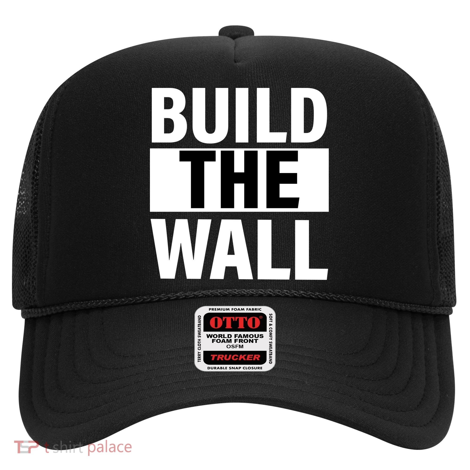 Build The Wall Box Logo Hat