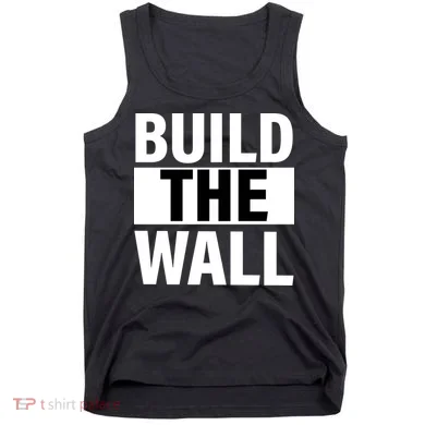 Build The Wall Box Logo Tank Top