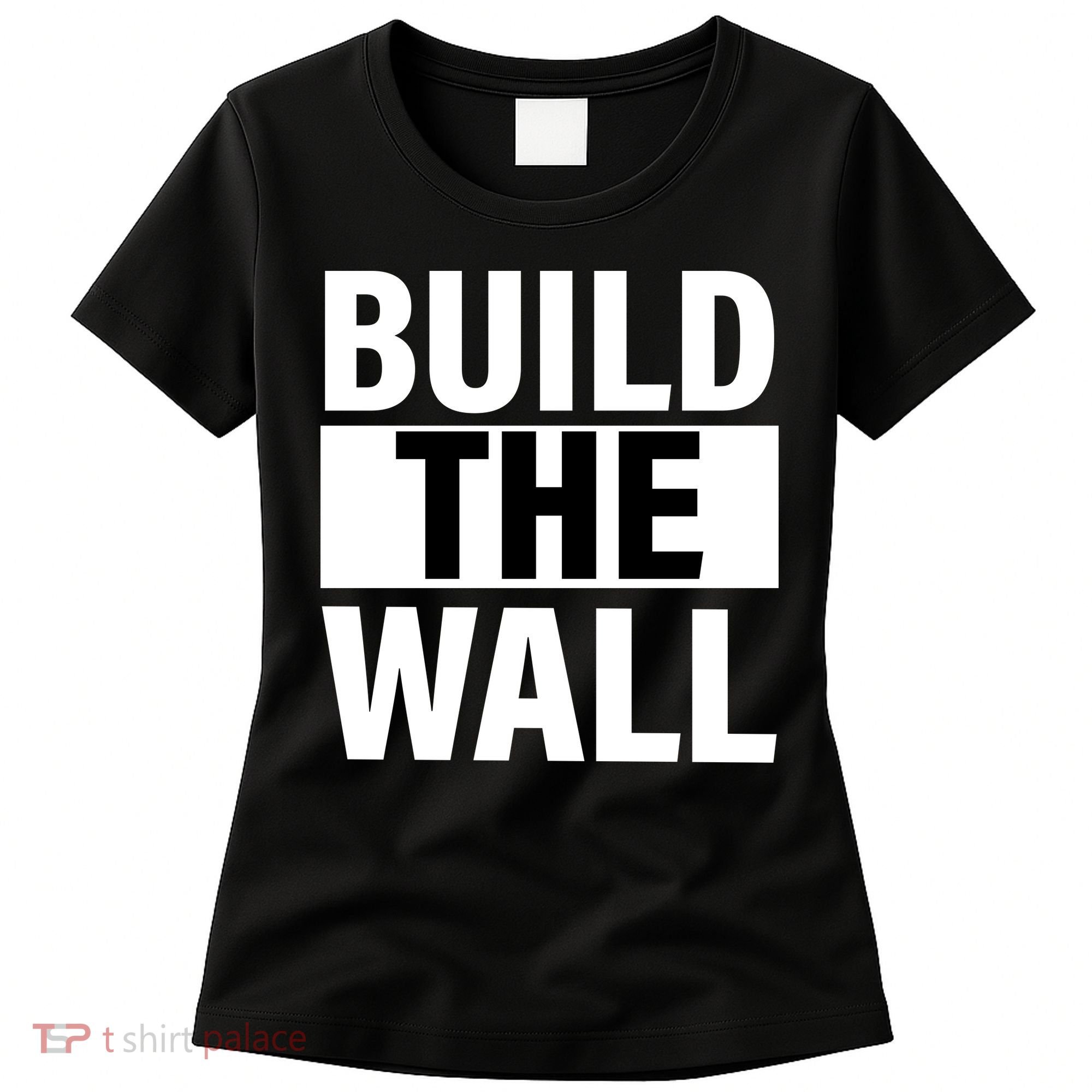 Build The Wall Box Logo Women's T-Shirt